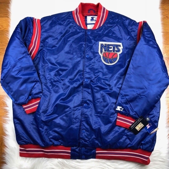 new jersey nets starter jacket